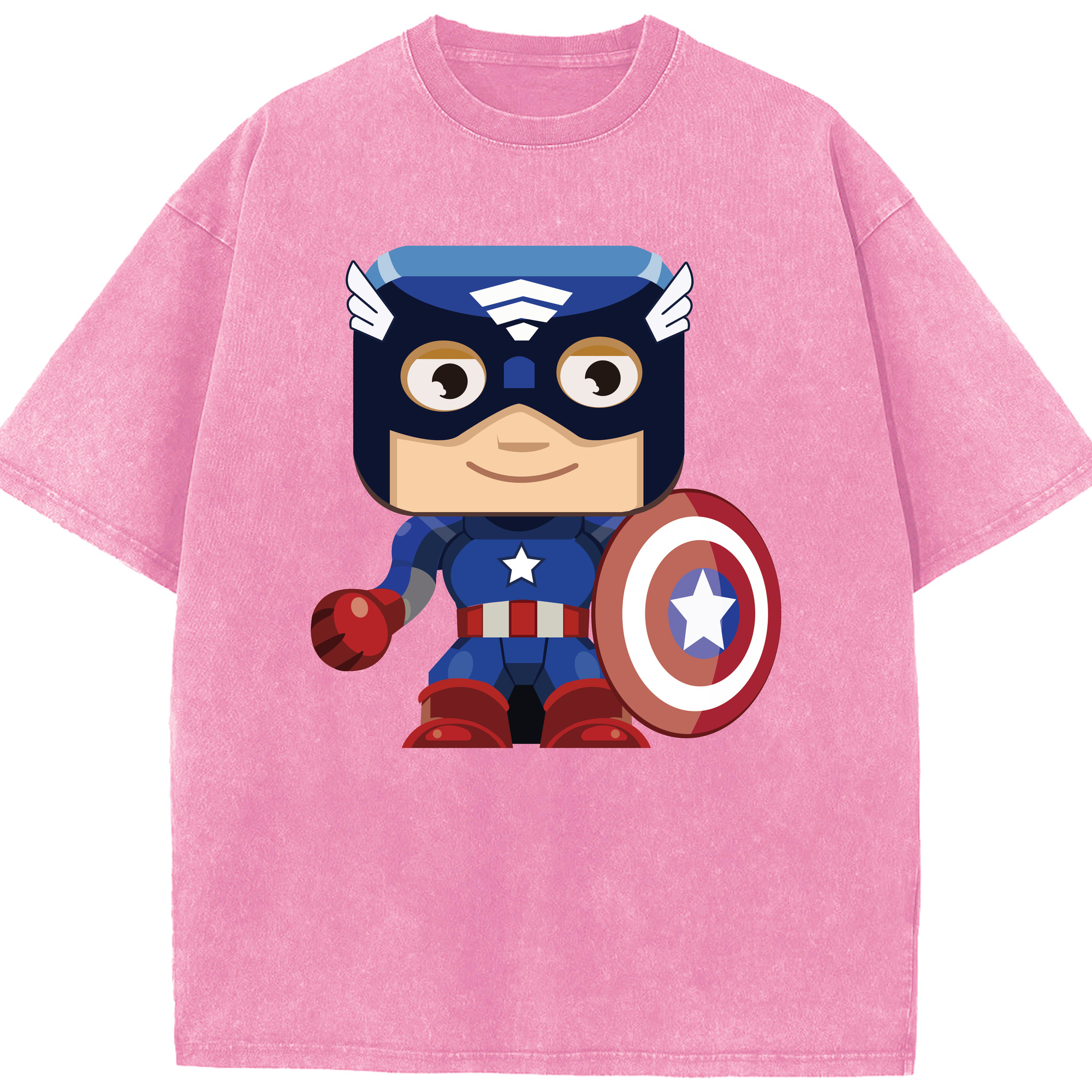 （画像用） アベンジャーズ The Avengers 綿100% ヴィンテージ風 半袖Tシャツ（フロントプリント）